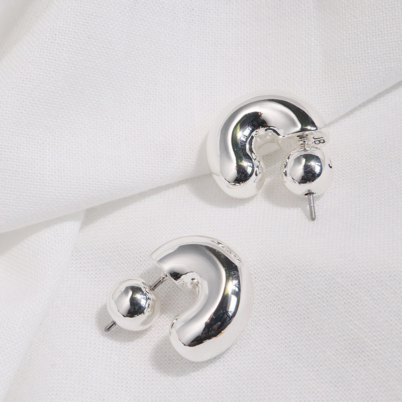 【JENNY BIRDジェニーバード】TOME HOOP SMALL ピアス JENNY BIRD/ジェニーバード】TOME HOOPS：ピアス（両耳用