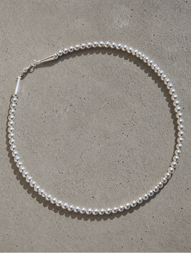 HARPO ハルポ SILVER BOULE ネックレス 5mm×40cm – CALIDA HARPO ハルポ SILVER BOULE ネックレス 5mm×40cm – CALIDA