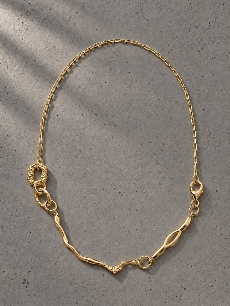 YOSTER  ヨースター　Eclectic Nest Small Necklace　ゴールド