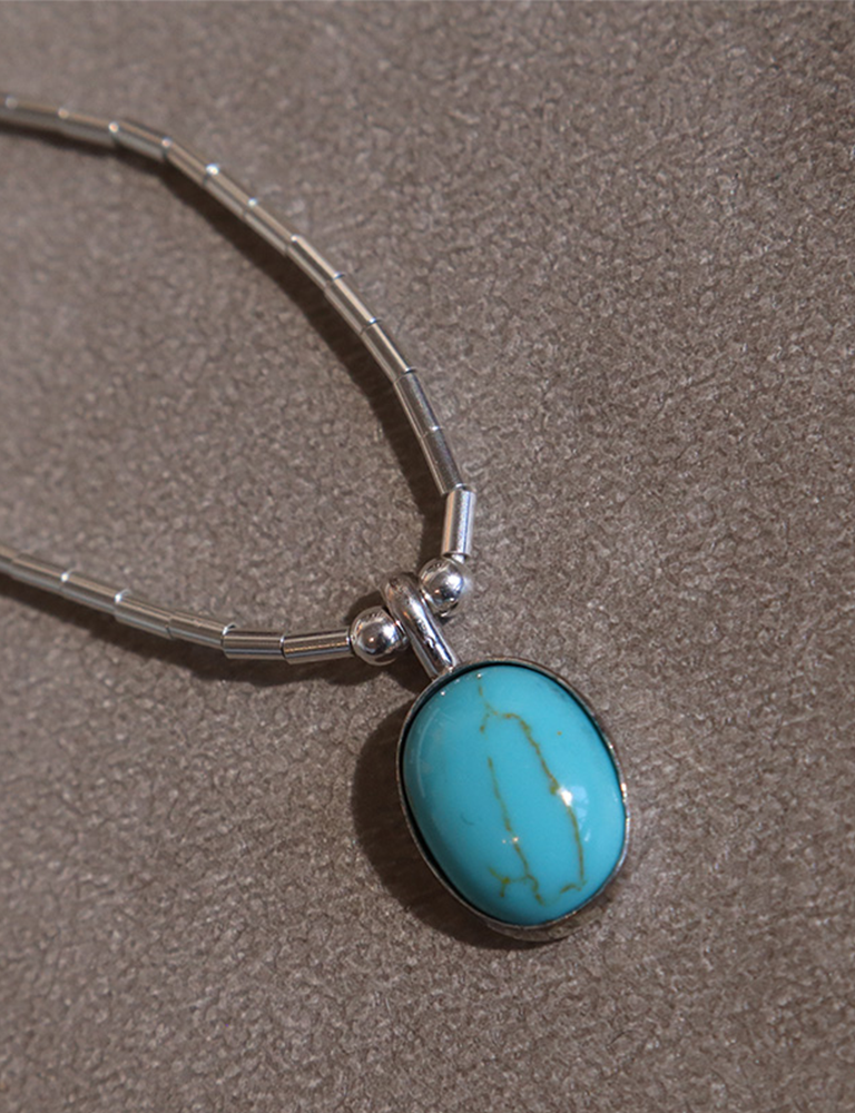 HARPO ハルポ TURQUOISE ネックレス – CALIDA HARPO ハルポ TURQUOISE ネックレス – CALIDA