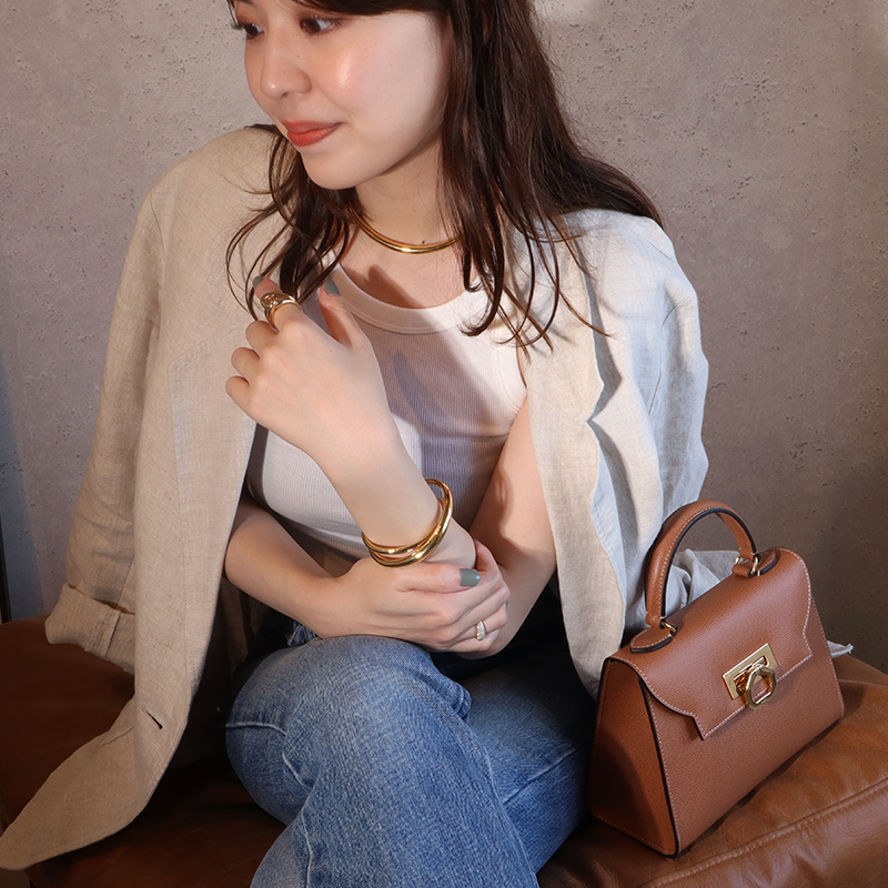CARBOTTI カルボッティ ERIKA445 ハンドバッグ レザー バッグ CARBOTTI カルボッティ ERIKA445 ハンドバッグ レザー バッグ