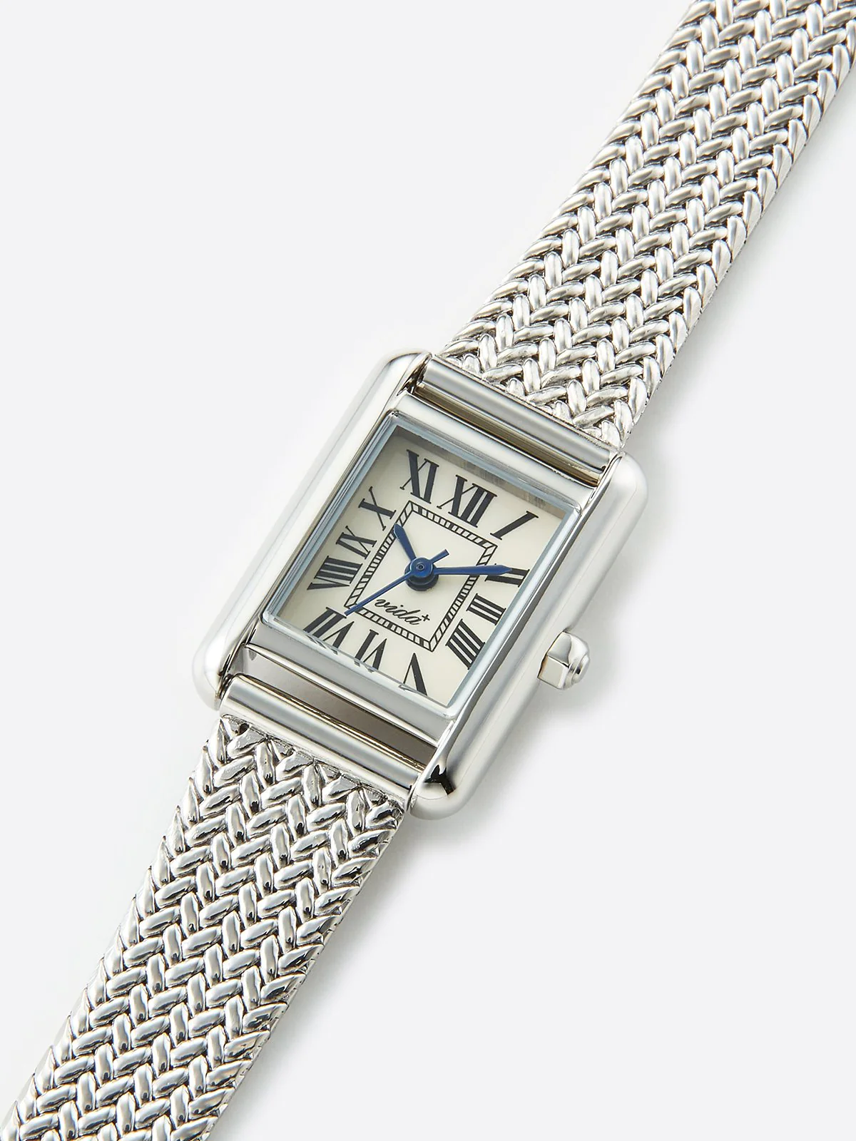 VIDA+ ヴィーダプラス シルバー Rectangular 腕時計 レディース