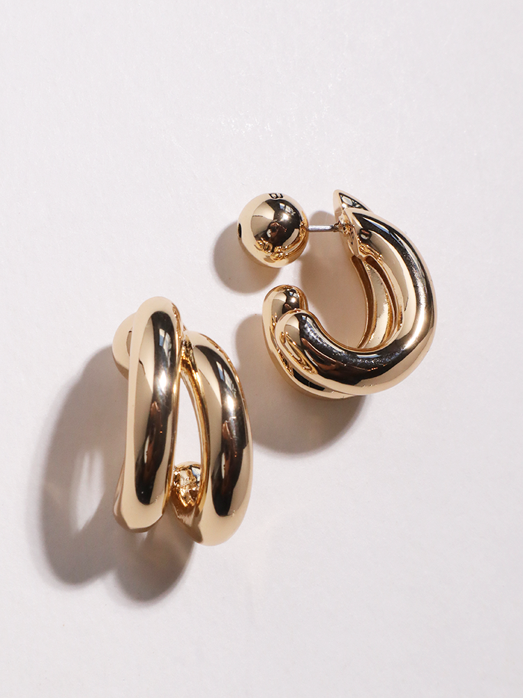 【Jenny Bird】雑誌掲載!大人気のフィレンツェピアス*GOLD JENNY BIRD ジェニーバード FLORENCE ピアス – CALIDA
