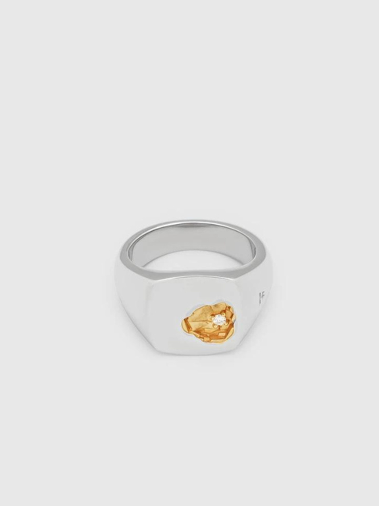 TOMWOOD シルバーリング イエローストーン TOMWOOD トムウッド Mined 