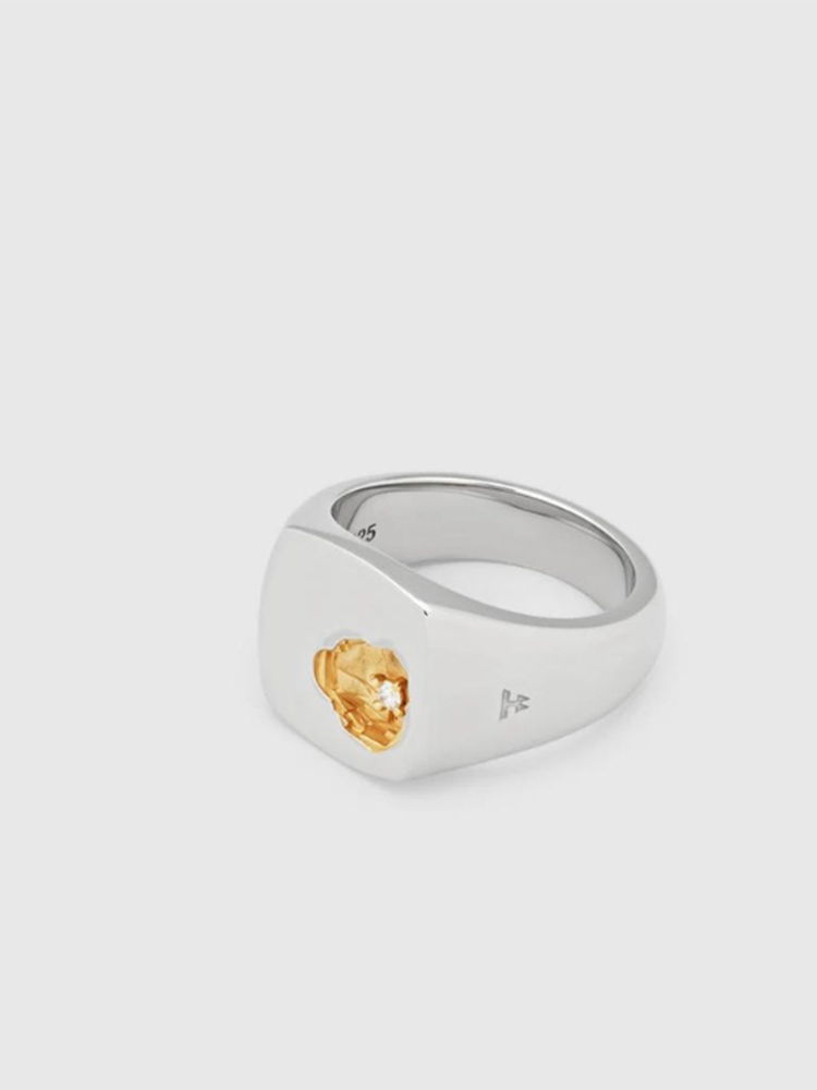 TOMWOOD トムウッド Mined Rind Small Diamond シグネットリング TOMWOOD トムウッド Mined Rind Small Diamond シグネットリング