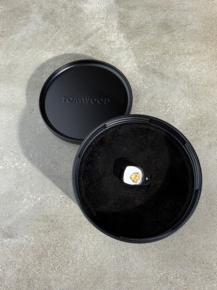 TOMWOOD トムウッド Mined Rind Small Diamond シグネットリング TOMWOOD トムウッド Mined Rind Small Diamond シグネットリング