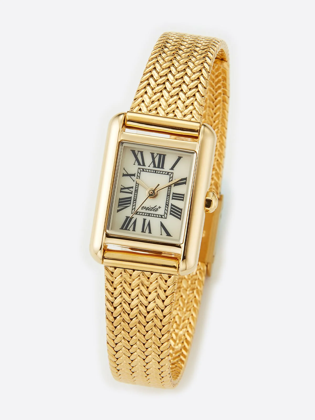 VIDA+ ヴィーダプラス　ゴールド　Rectangular　腕時計　レディース