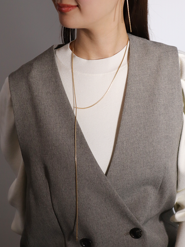 SASKIA DIEZ サスキア ディツ NO1 FRINGE ネックレス Y字 SASKIA DIEZ サスキア ディツ NO1 FRINGE ネックレス Y字