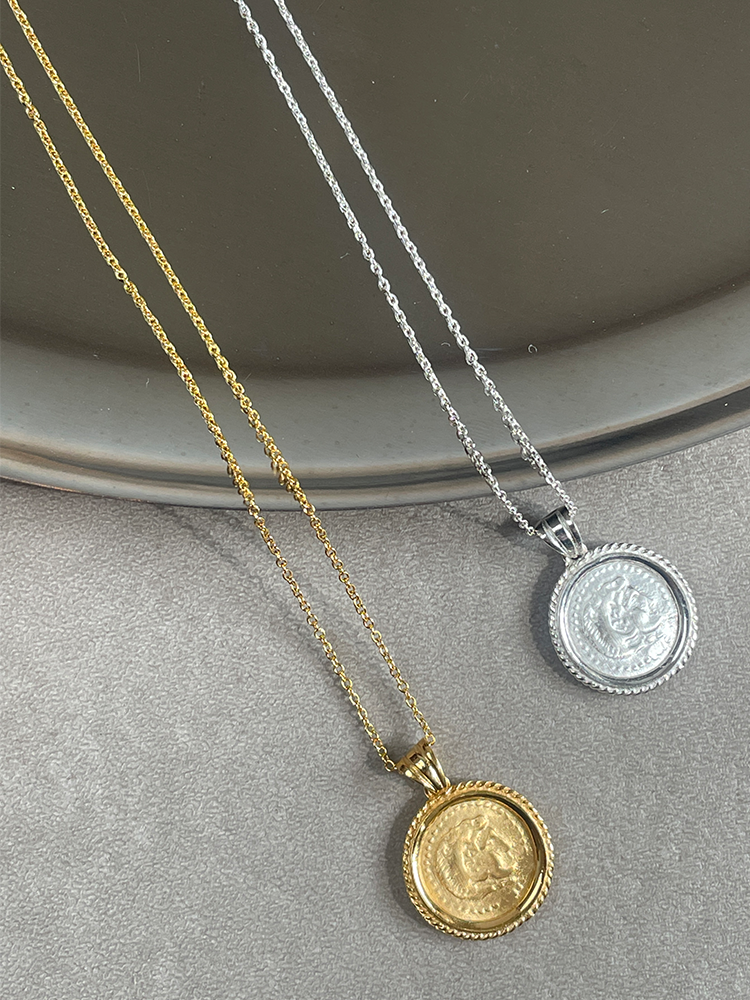 HERMINA ATHENS ヘルミーナアセン HERCULES コインネックレス HERMINA ATHENS ヘルミーナアセン HERCULES コインネックレス