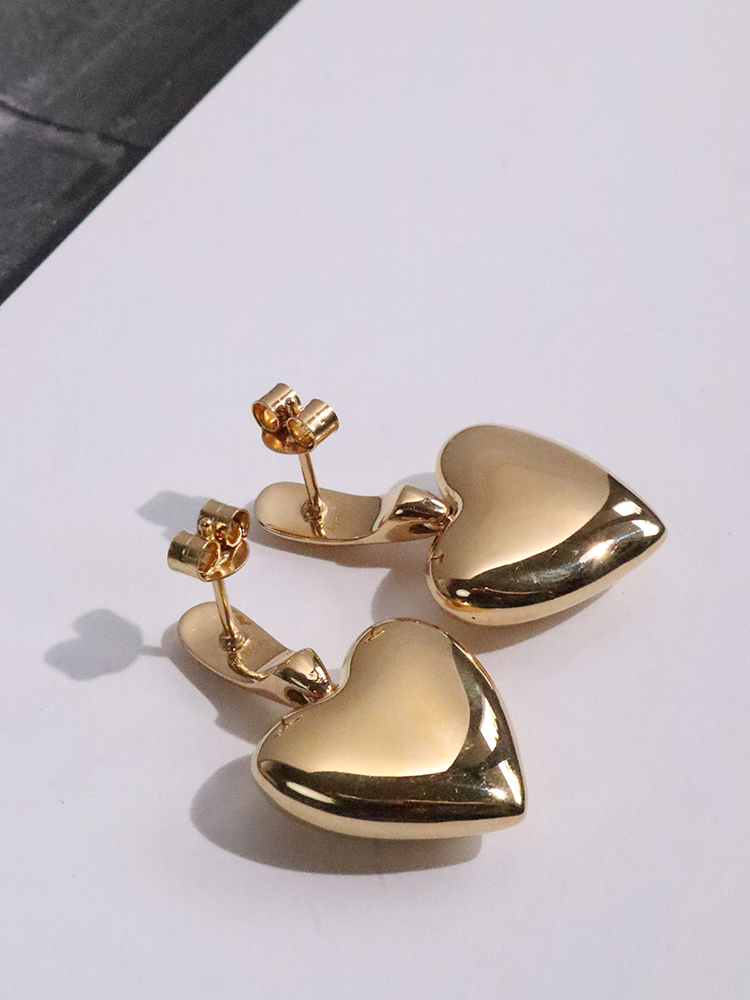 ANNIKA INEZ アニカイネズ Voluptuous Heart Drop ハート ピアス ANNIKA INEZ アニカイネズ Voluptuous Heart Drop ハート ピアス
