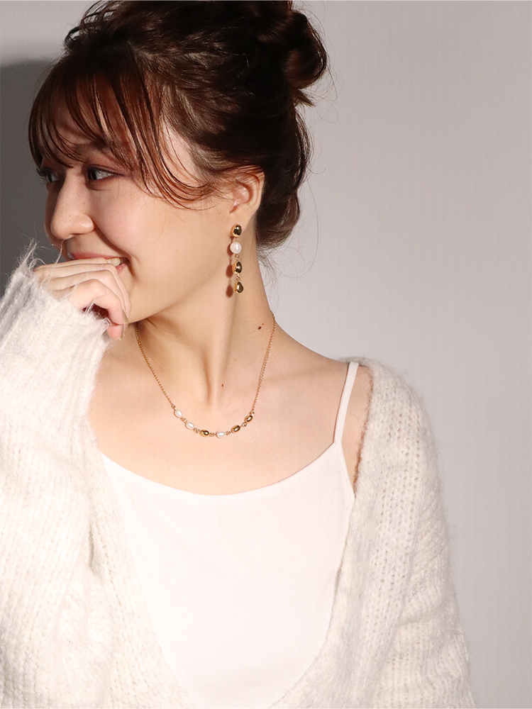 LOUISE DAMAS ルイーズダマス LISE PEARL ネックレス パール LOUISE DAMAS ルイーズダマス LISE PEARL ネックレス – CALIDA