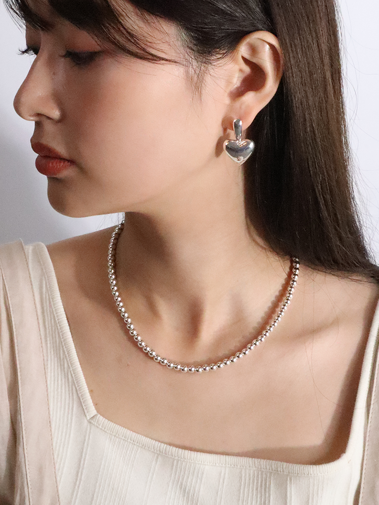 HARPO ハルポ SILVER BOULE ネックレス 5mm×40cm – CALIDA HARPO ハルポ SILVER BOULE ネックレス 5mm×40cm – CALIDA