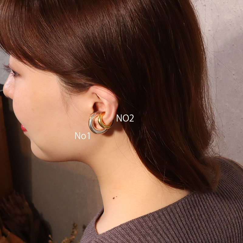 SASKIA DIEZ サスキアディツ NO1 イヤーカフ GOLD / SILVER SASKIA DIEZ サスキアディツ NO1 イヤーカフ GOLD / SILVER